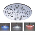 16 inch Ceiling Mount Rainfall LED Shower Head Stainless Steel V8673
