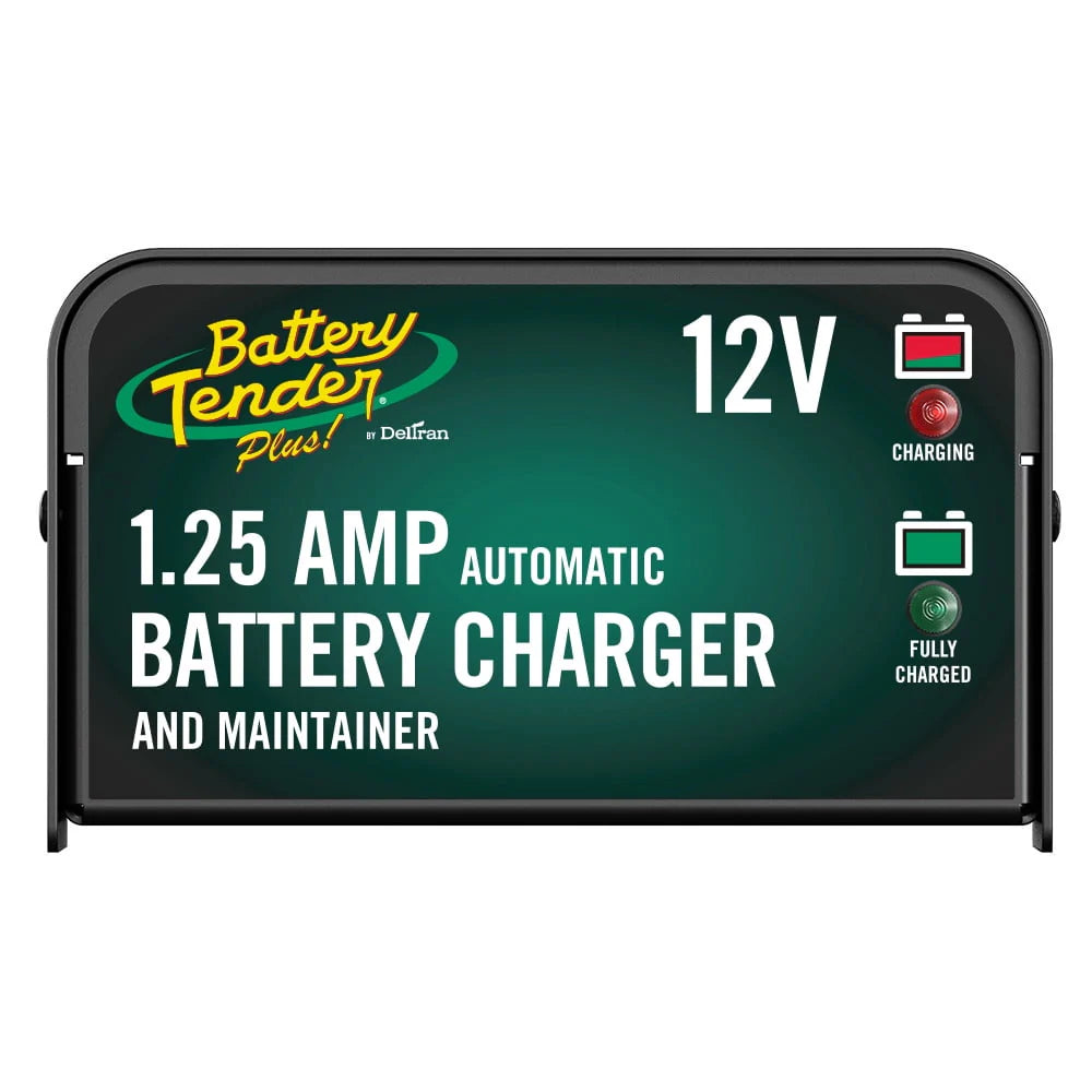 12V 1.25 AMP Battery Charger and Maintainer H378