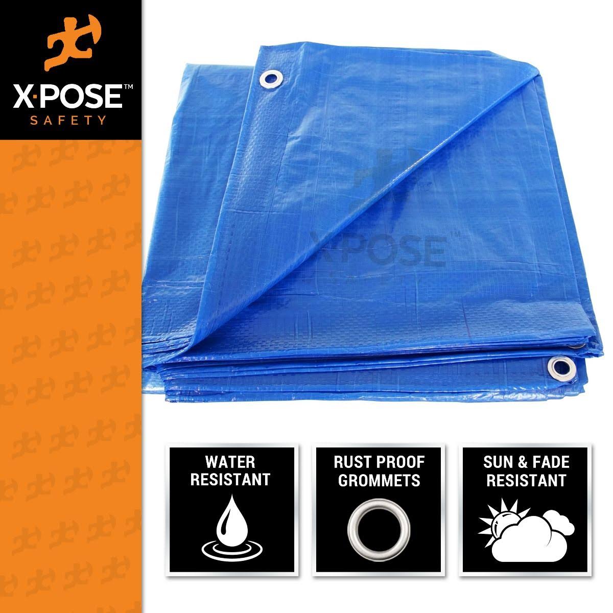 Blue Poly Tarps 20 x 25 Case of 4 P248