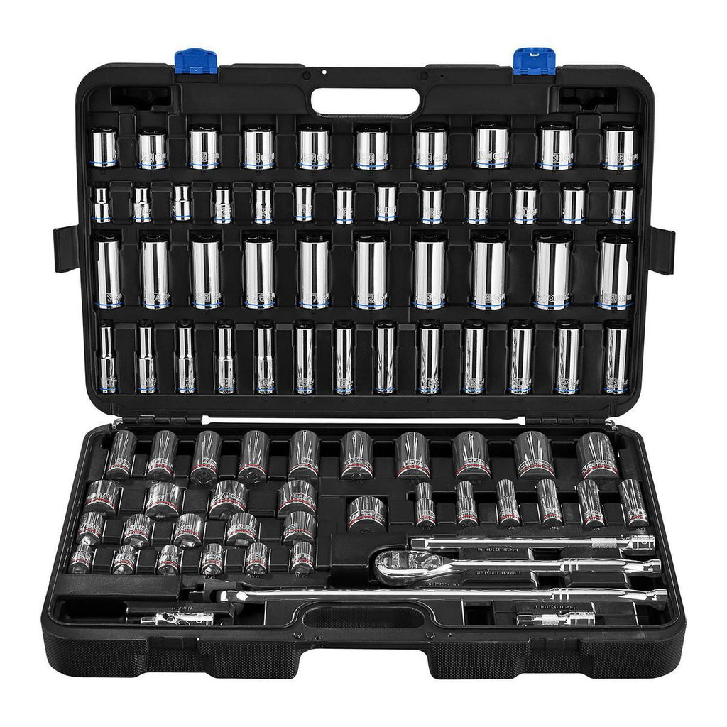 1/2 in. Drive SAE and Metric Socket Set, 83-Piece F532