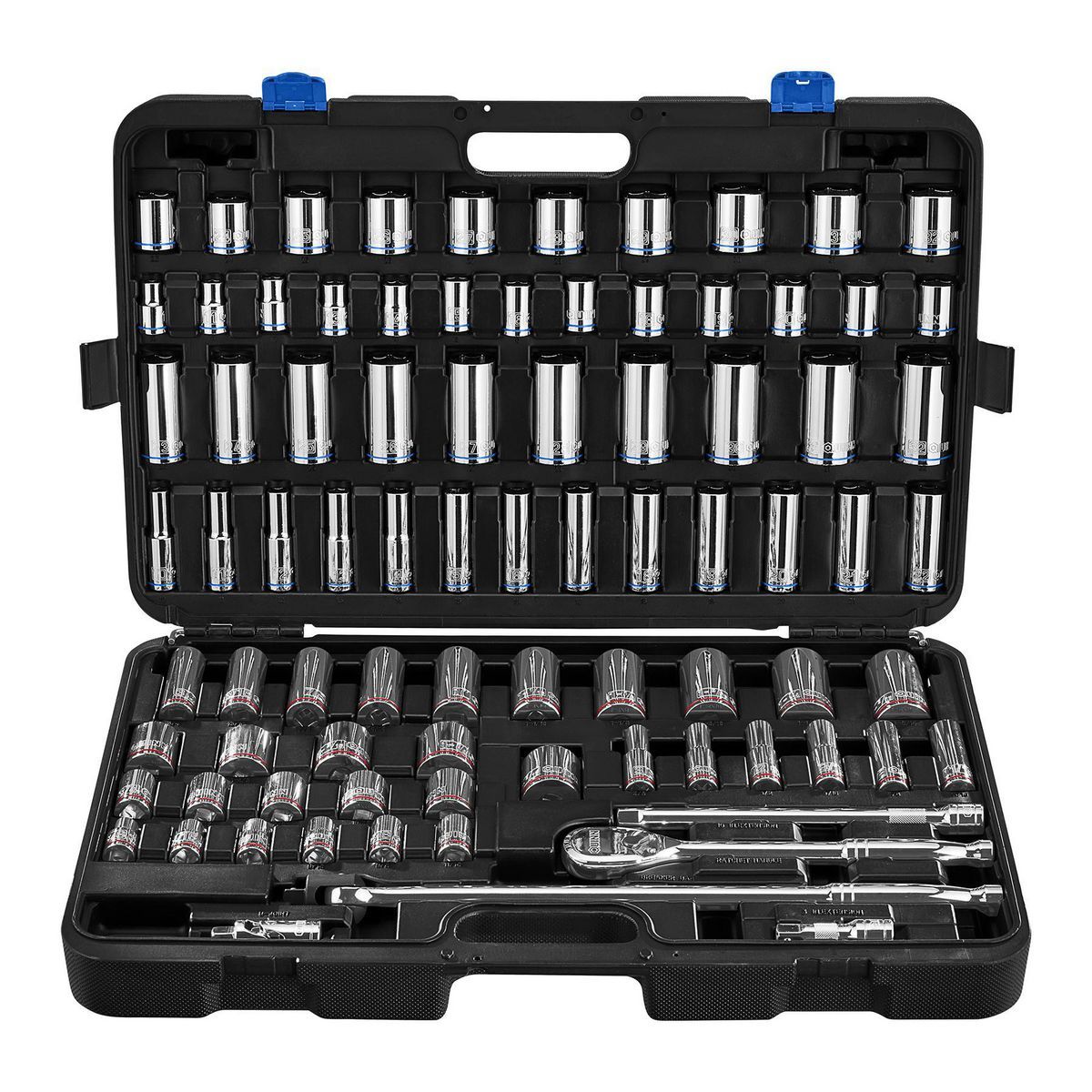 1/2 in. Drive SAE and Metric Socket Set, 83-Piece F532