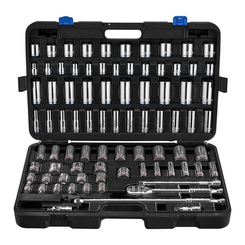 1/2 in. Drive SAE and Metric Socket Set, 83-Piece F532