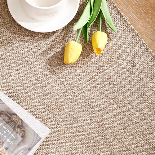 Boho Fringe 12x120 Inch Linen Table Runner A336