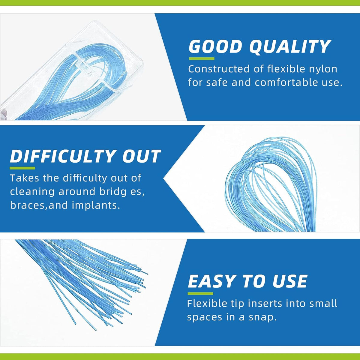 200 Count Floss Threaders B869338