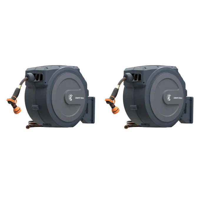 Retractable Garden Hose Reel 5/8in 90ft E476