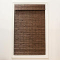 Cordless Bamboo Roman Shades - Driftwood - 28.5 in. W x 64 in. L X29550