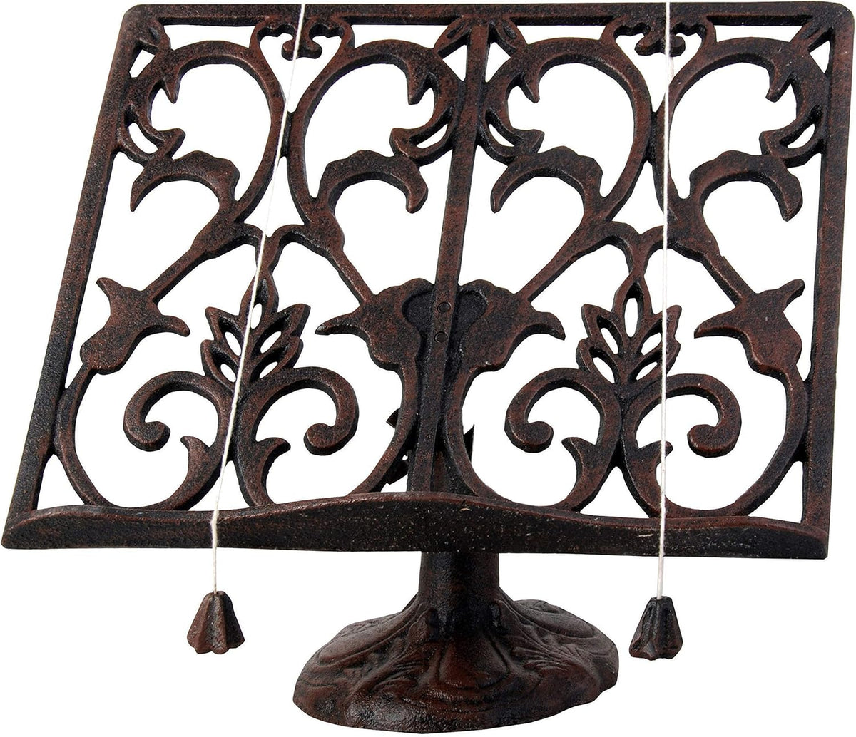 Cast Iron Cookbook Stand V7475