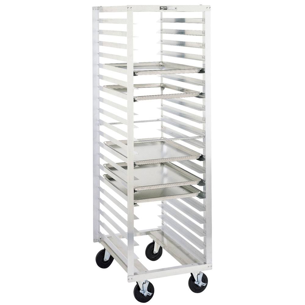 20 Pan Capacity Mobile End Load Bun Pan Rack Z378