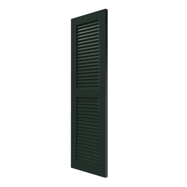 18x22W x 39x22H Exterior Composite Louvered Shutters D268