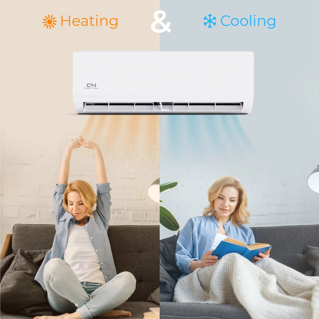 18000 BTU 230V Dual Zone Mini Split Heat Pump Air Conditioner S49158