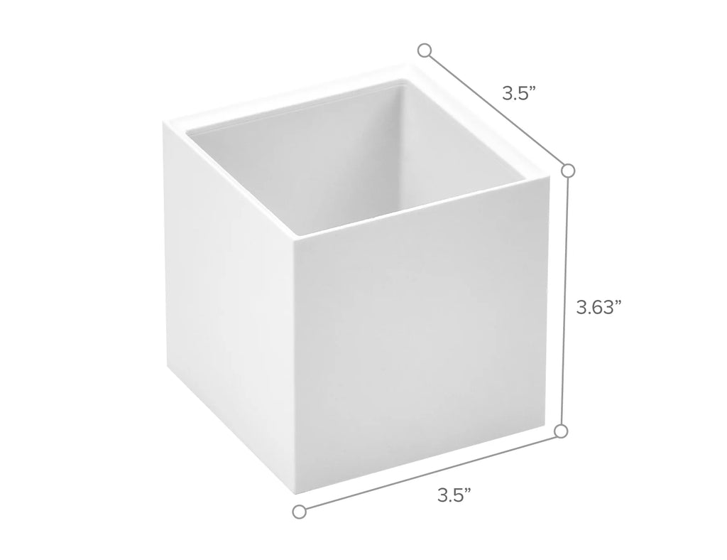 White 2-Pack Pencil Cup Desk Organizer V968