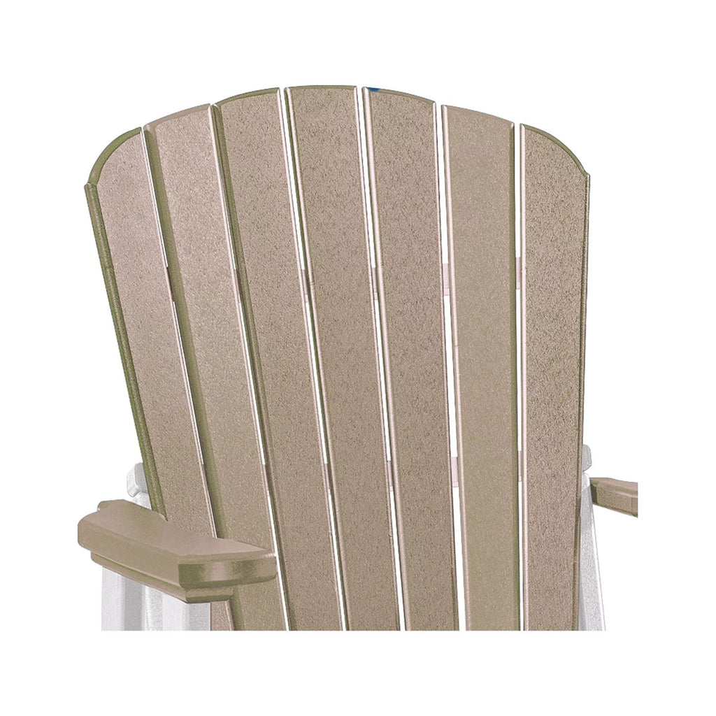Resin Fan Back Balcony Glider D53543