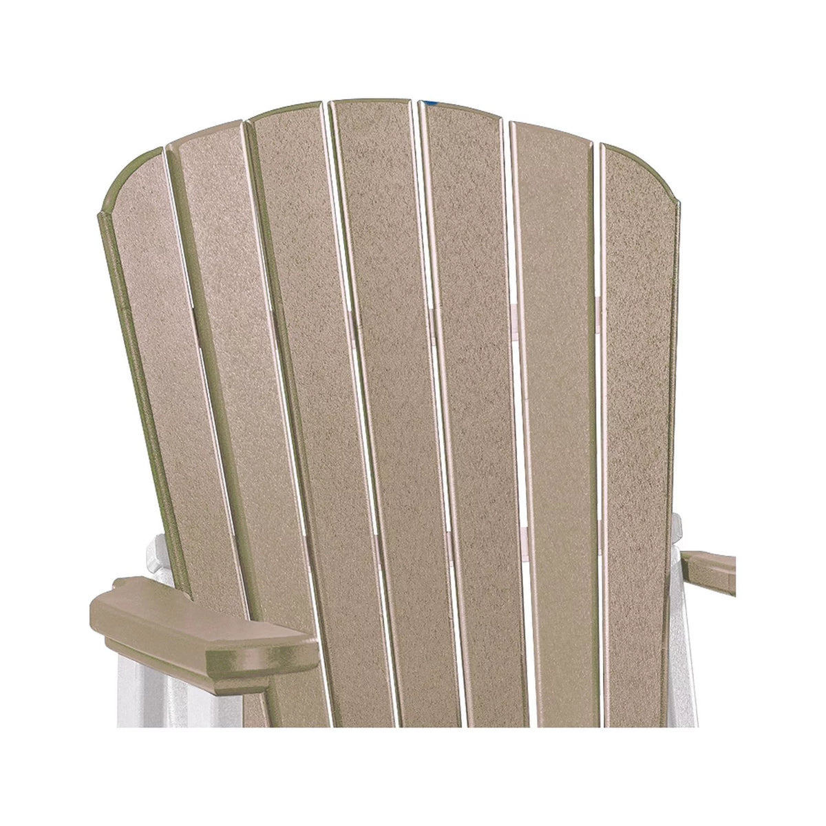 Resin Fan Back Balcony Glider D53543