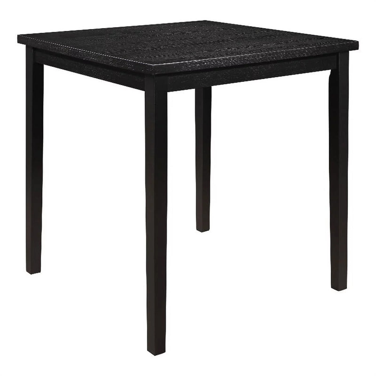 Black Wood Counter Height Dining Table F7177