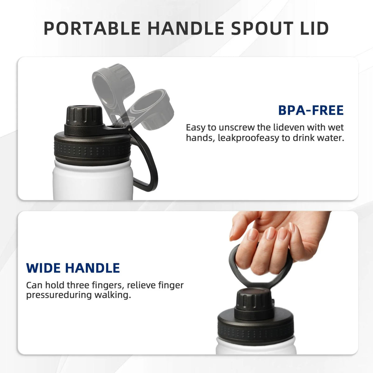 18OZ Stainless Steel Insulated Water Bottle Y939