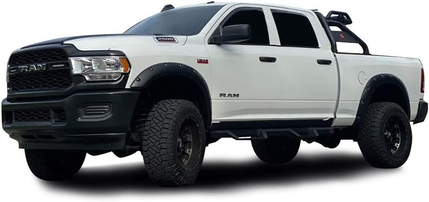 Black Heavy Duty Drop Side Steps X30061