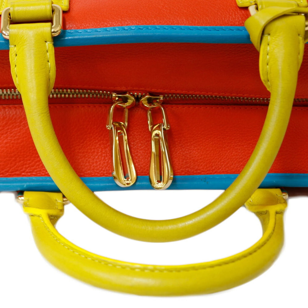 Pre-Owned Multicolor Leather Handbag F269575