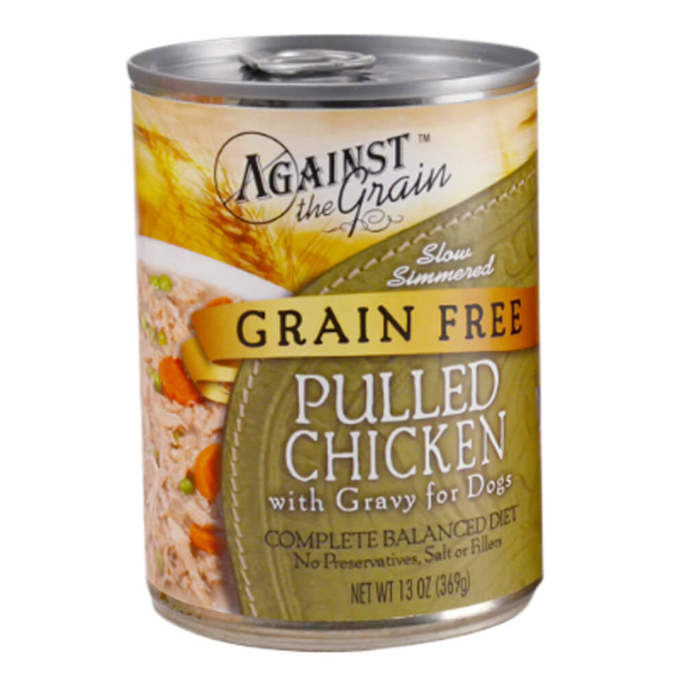 Pulled Chicken in Gravy Canned Dog Food, 12oz, Case of 12 B873014
