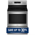 5 Element Freestanding Electric Range in Stainless Steel H501