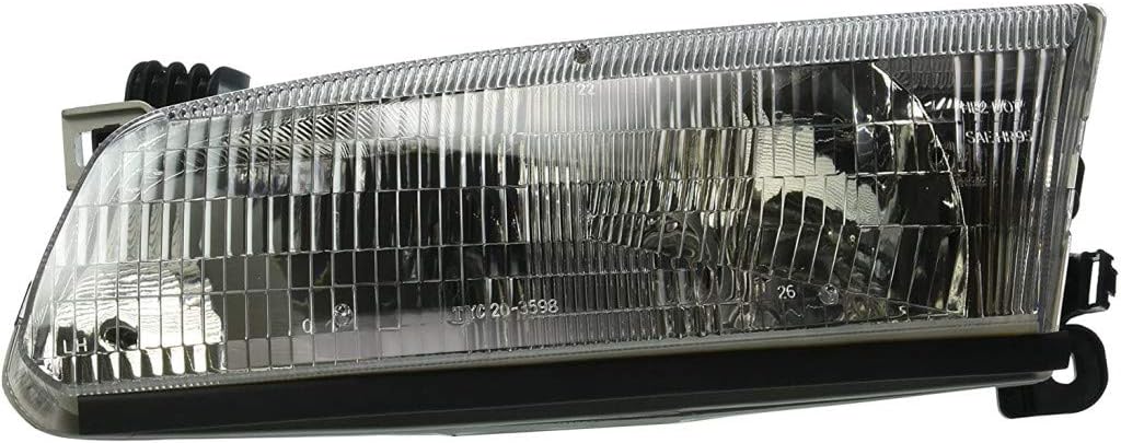 Driver Side Headlight Assembly for Toyota Camry 1997 1998 1999 Pack of 2 B3995