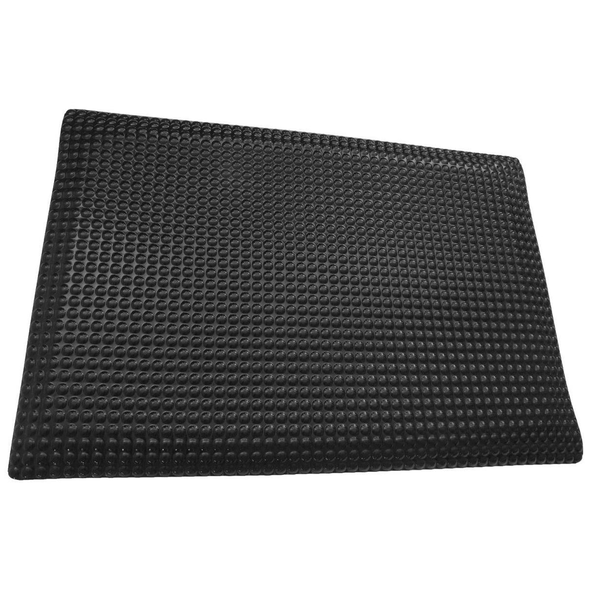 Glossy Black Anti-Fatigue Mat - 2 ft. x 12 ft. x 0.62 in. W943