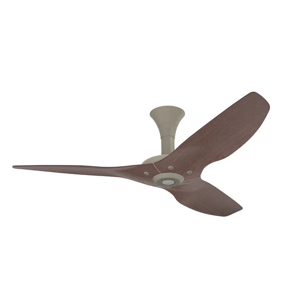 52 Ceiling Fan with Bamboo Blades and Satin Nickel Finish with LED S906