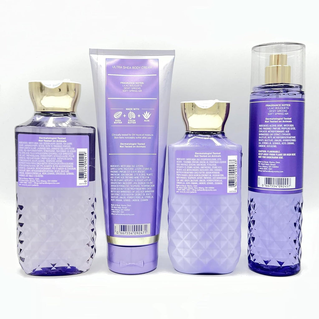 4-Piece Shower Gel, Body Cream, Body Lotion and Fine Fragrance Mist M789611