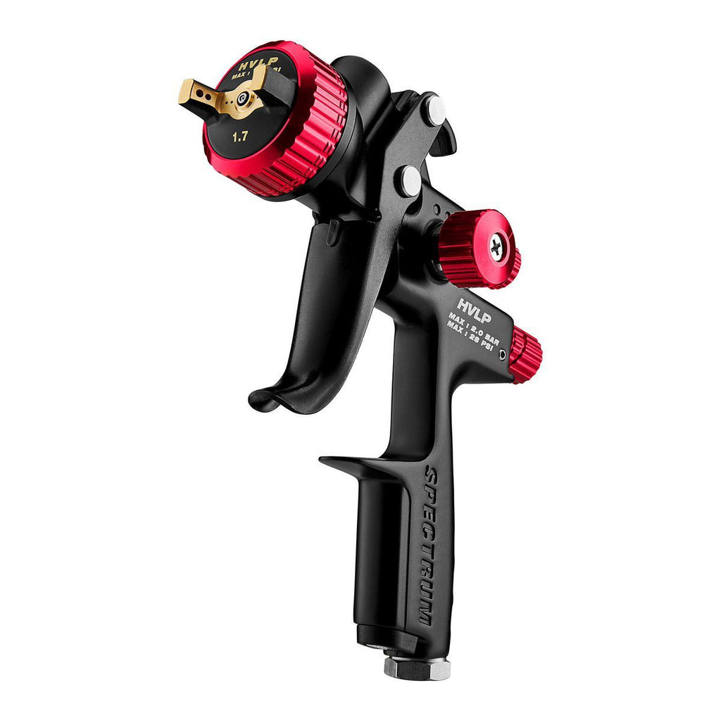 HVLP Gravity Feed Spray Gun with Side Fan Control D29195