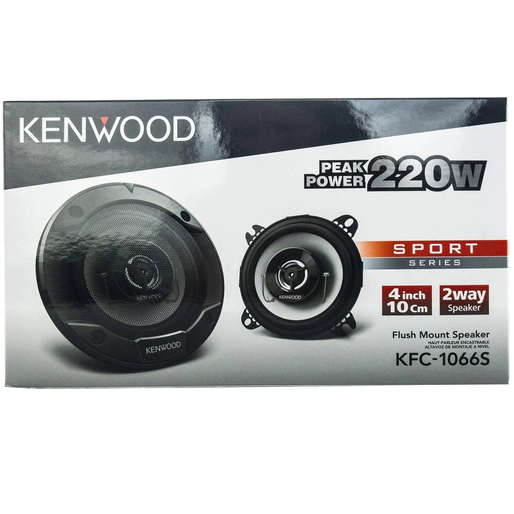 4" 2-Way Coaxial Car Speakers D423