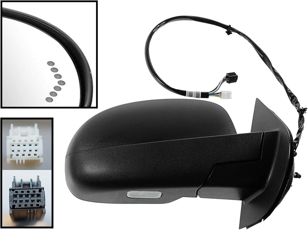 Power Folding Heated Memory Mirror with LED Signal G73392