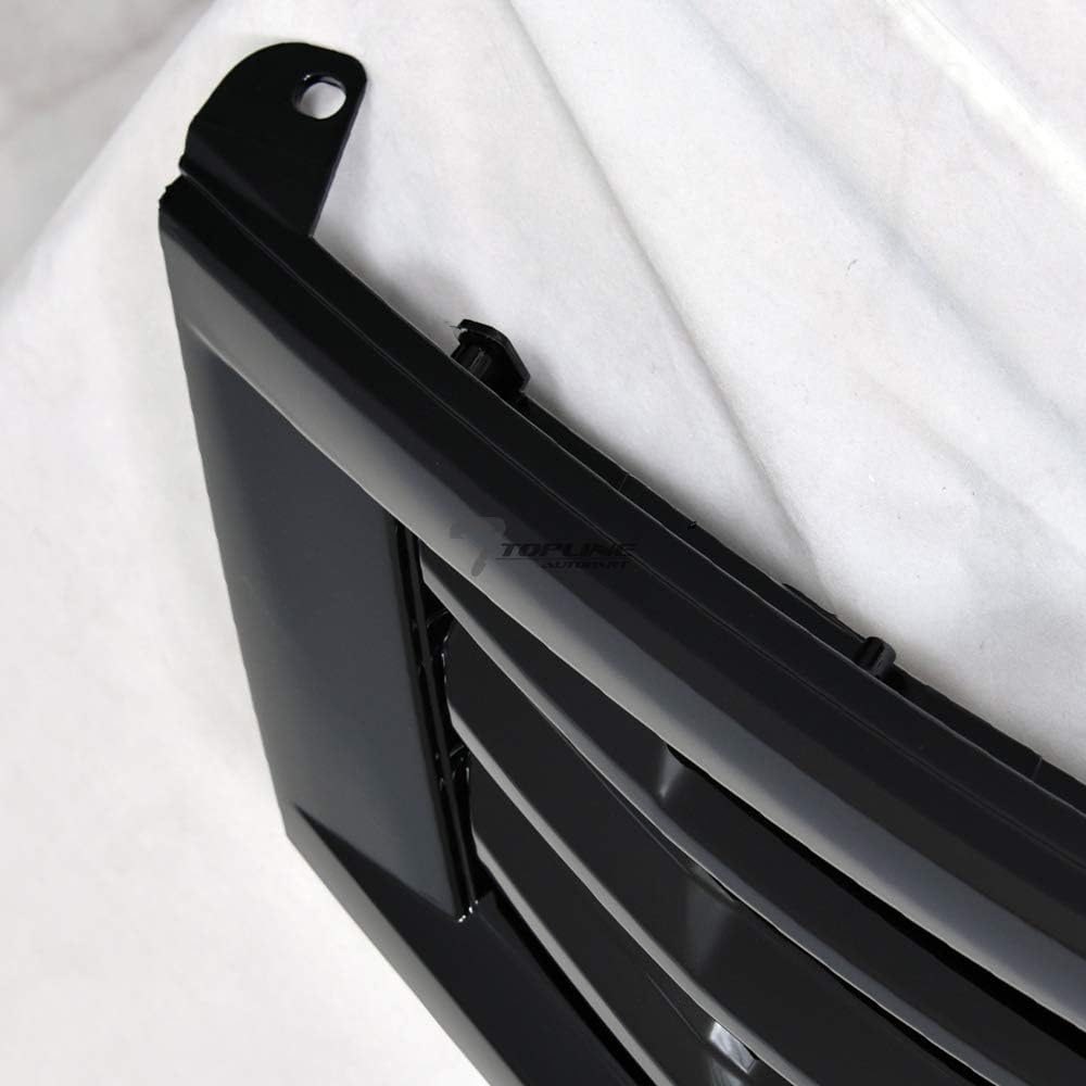 Glossy Black Front Grille Pack of 2 E7609