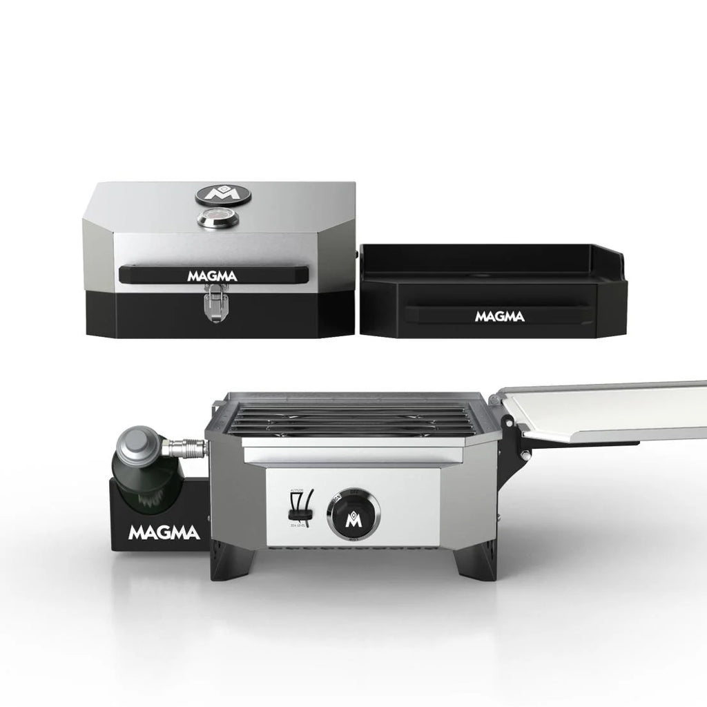 Single Burner Camping Stove with Grill Top & Griddle Top R24332