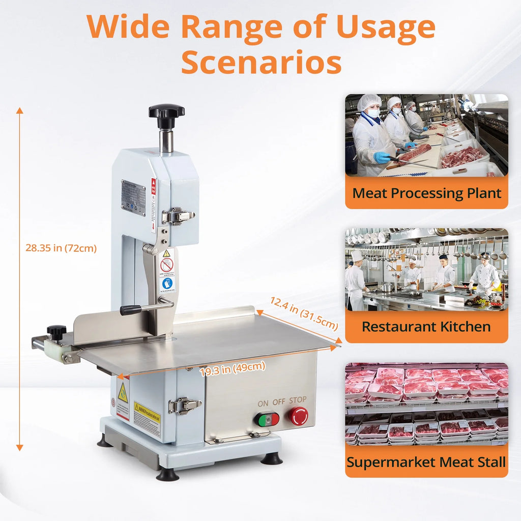 750W Electric Bone Saw Meat Cutting Machine M8006