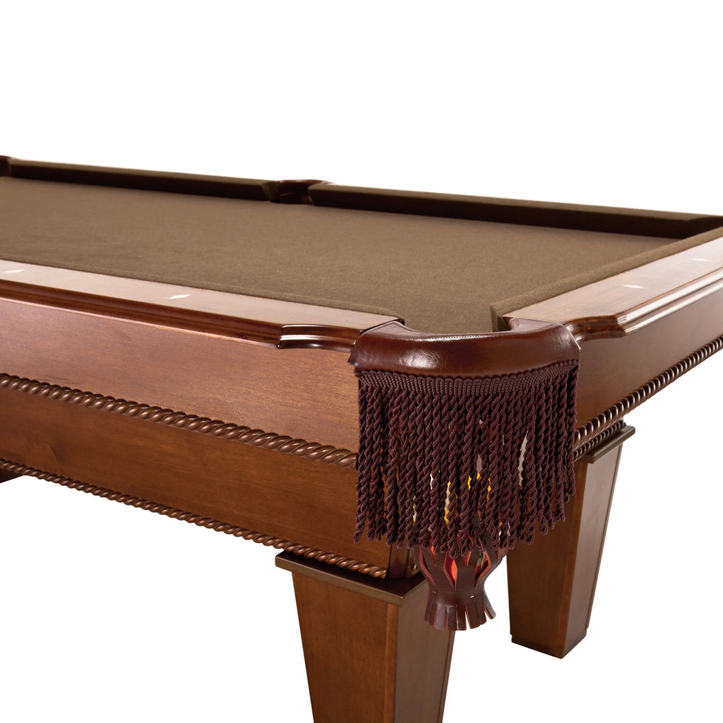 7.5' Billiard Table with Two Pool Cues W32599