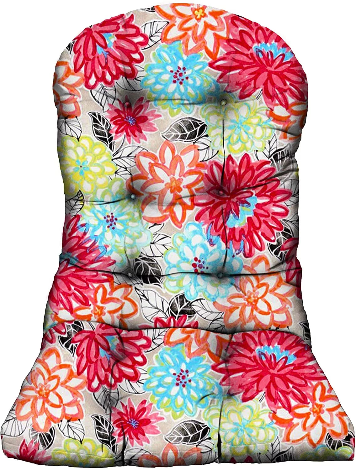 Outdoor Single Tufted Adirondack Chair Seat Cushion N453984