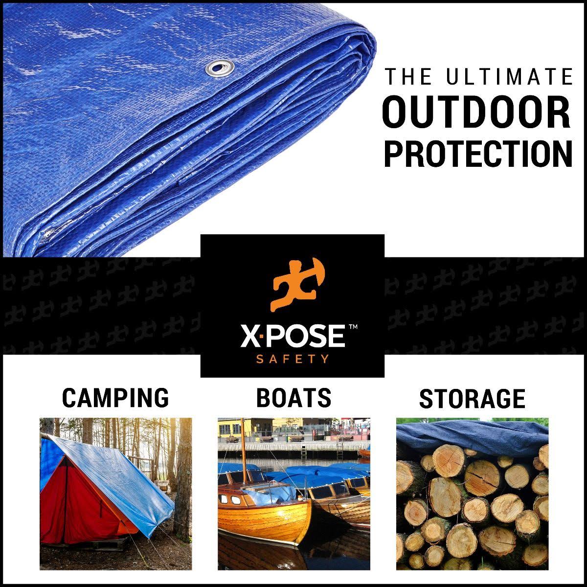 Blue Poly Tarps 20 x 25 Case of 4 P248