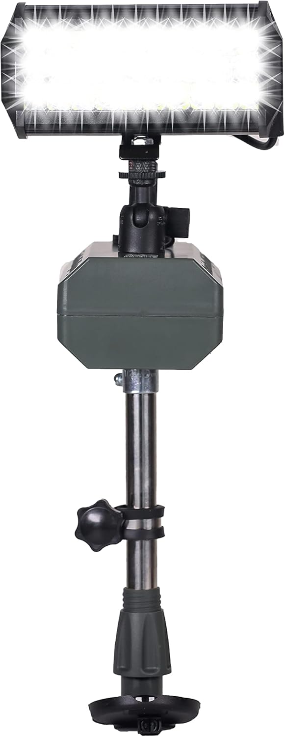 120W LED Boat Light with 105 db Horn and USB Port D81779