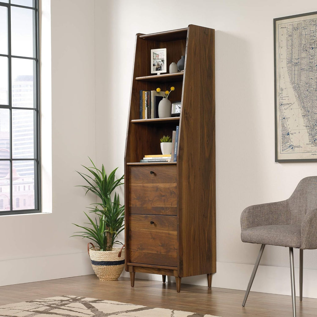 Narrow Bookcase, Grand Walnut finish, Pack of 2 K974