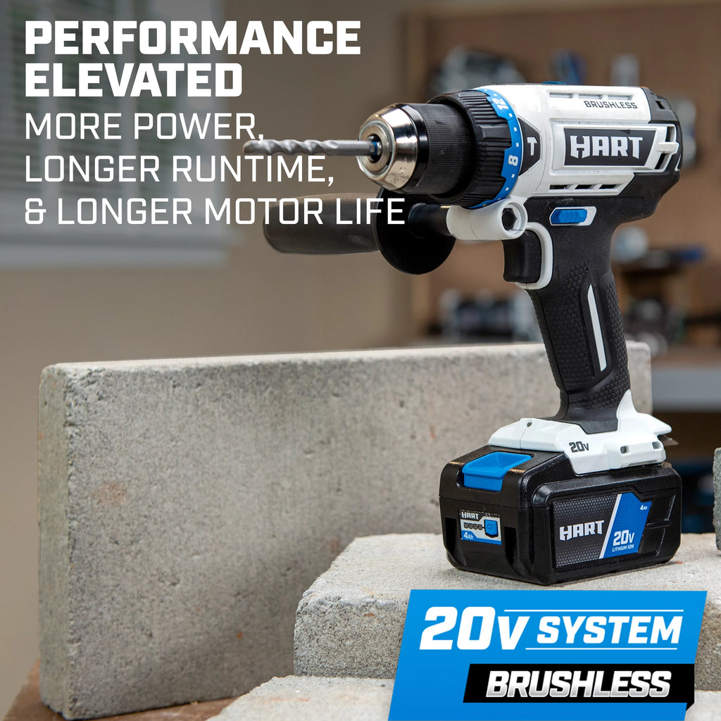 20-Volt Brushless 1/2 Inch Hammer Drill Kit V783