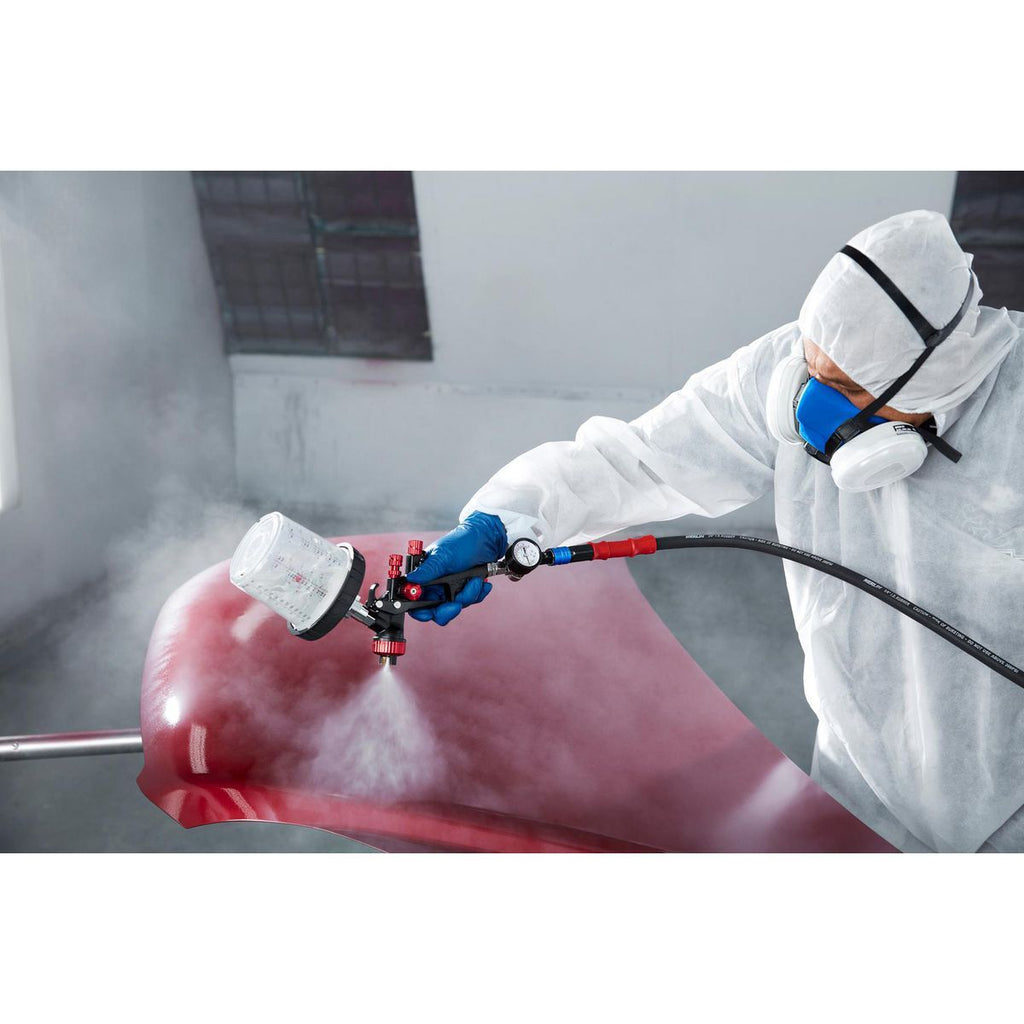 HVLP Gravity Feed Spray Gun with Side Fan Control D29195