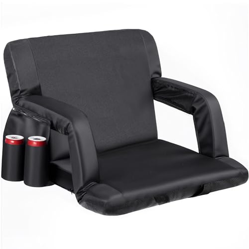 20.5"/25" Wide Padded Stadium Seat with Back Support B29743