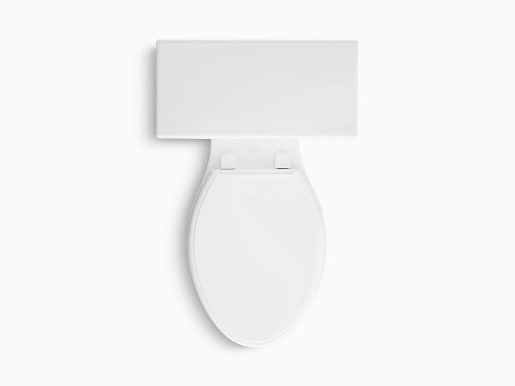 Black Two Piece Elongated Toilet K2295