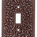 Antique Copper 1-Gang Toggle Wall Plate Q739