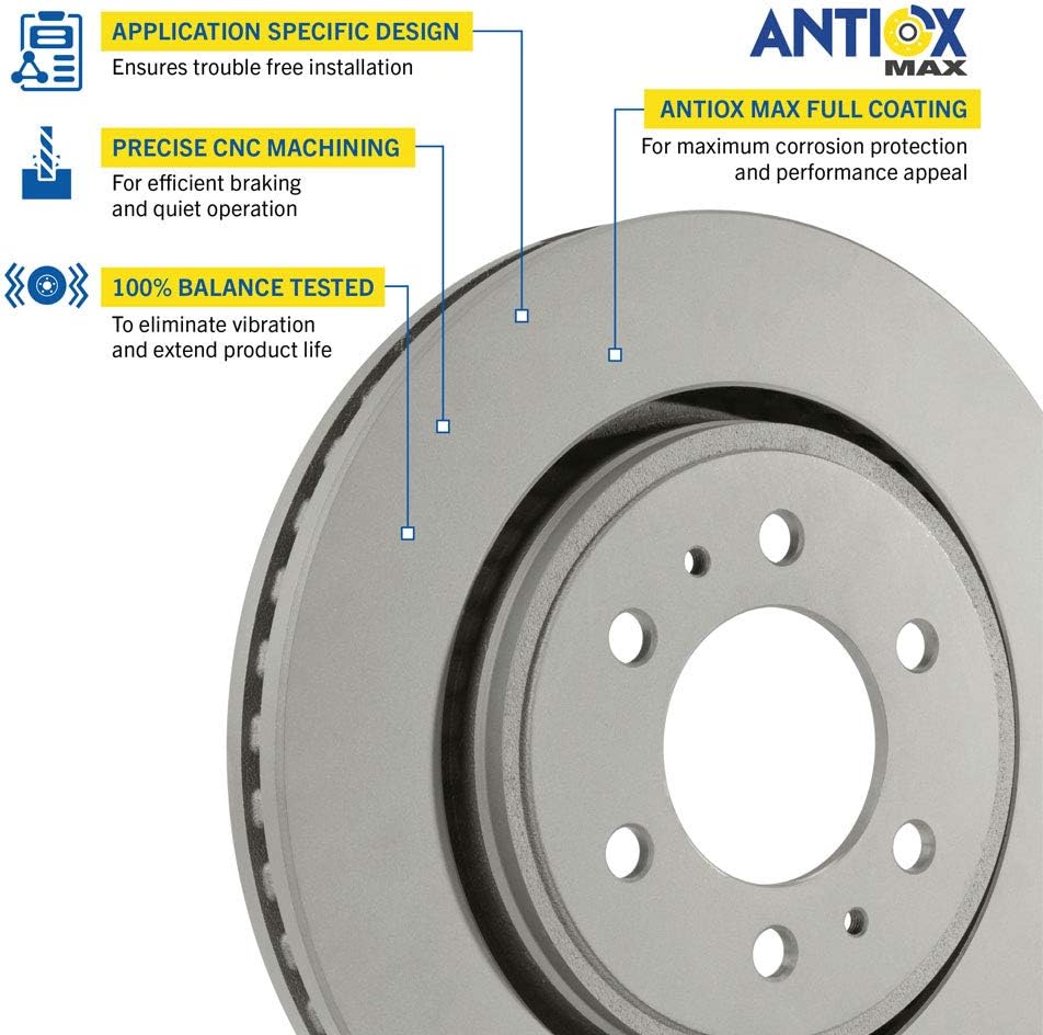 Pack of 2 Brake Rotor H529433