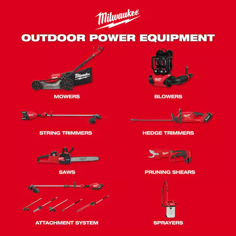 18V Lithium-Ion Cordless Brushless String Trimmer and Chainsaw Combo Kit O976