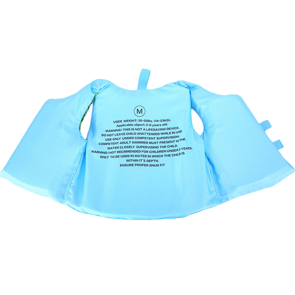 Cartoon Swim Vest with Adjustable Safety Strap F199