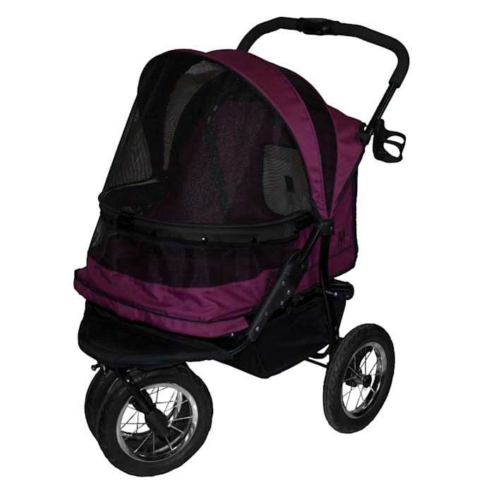 Double No-Zip Pet Stroller O184