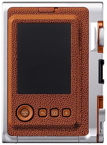 Brown Instant Camera with Instant Film, 32GB microSD and Camera Case M47487