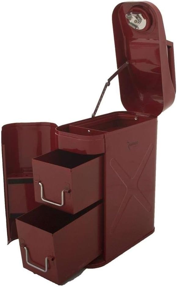Red Universal Trail Can Utility/Tool Box K9736