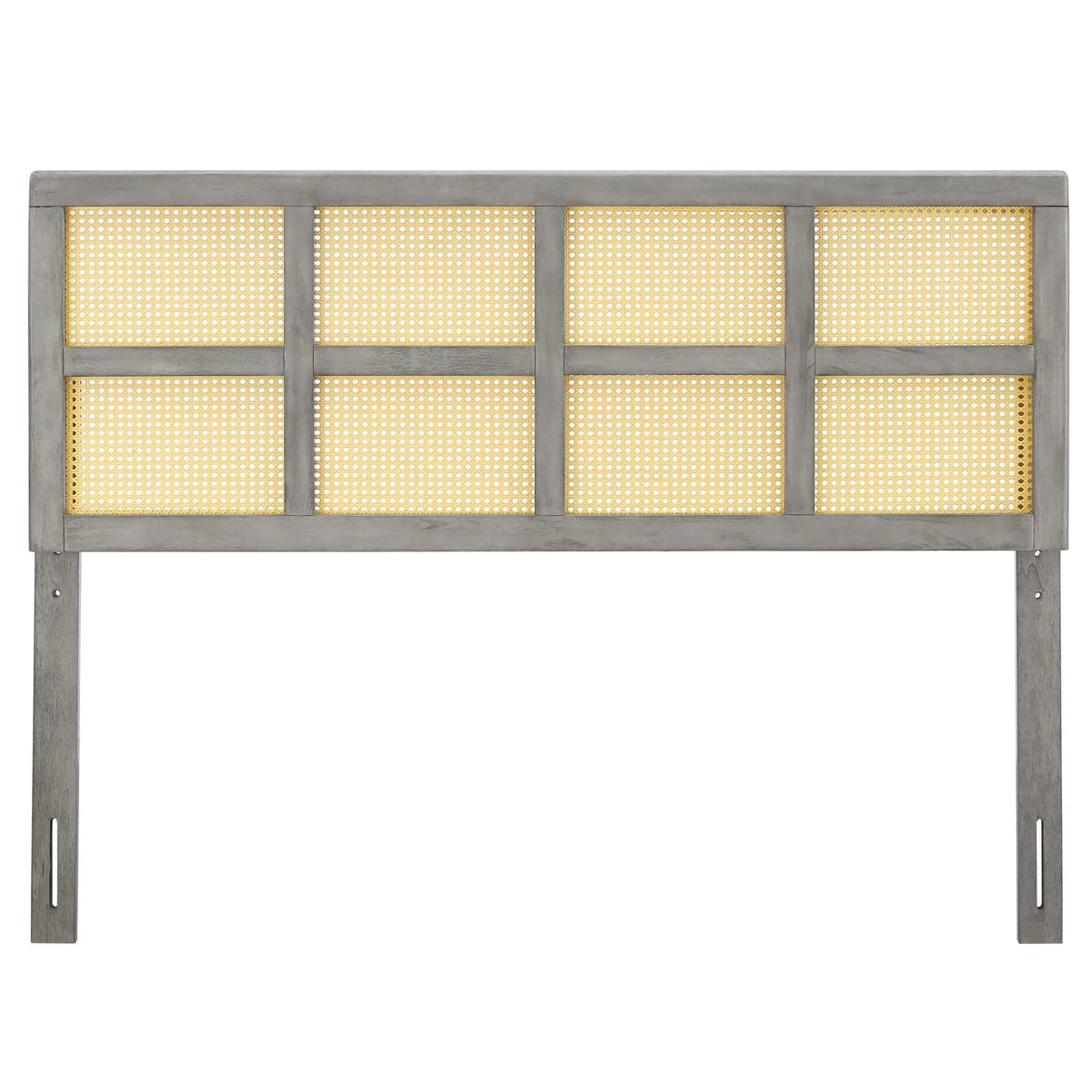 Grey Wood Full Size Headboard H26640